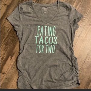 L maternity graphic tee